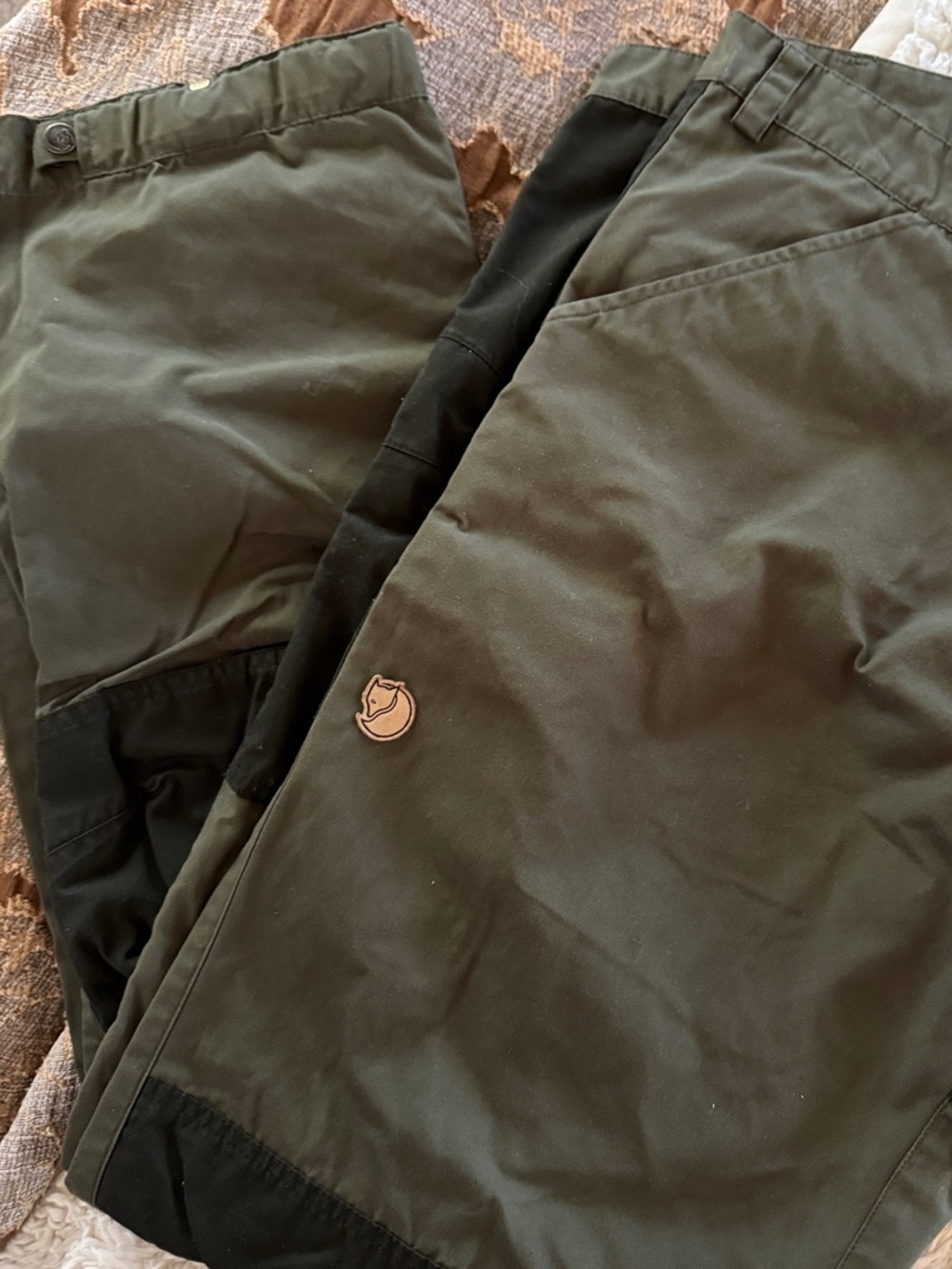 Fjallraven Men's Vidda Pro Trousers Laurel Green Size US 38 x 32